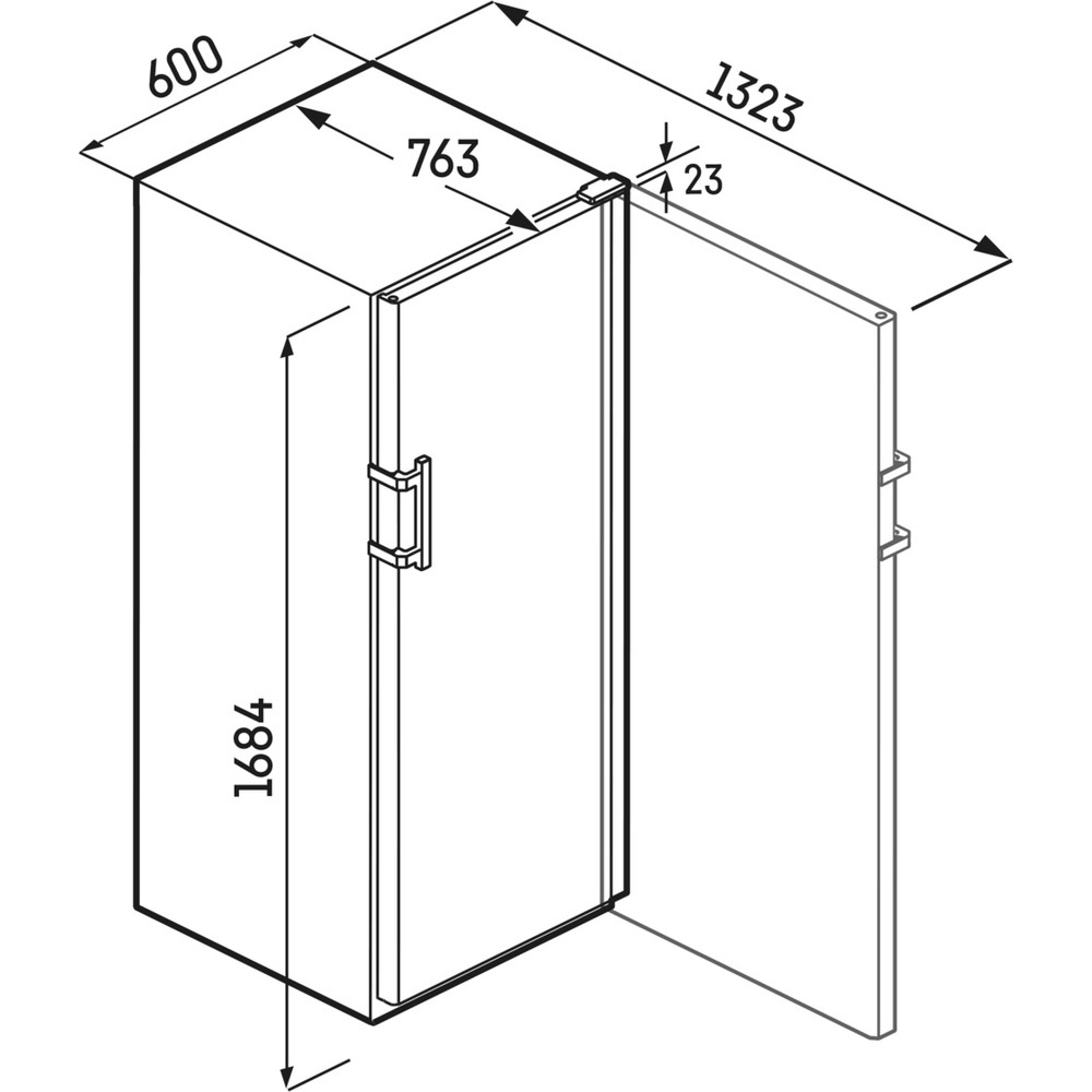 Винна шафа Liebherr WSbli 5031 - изображение 9