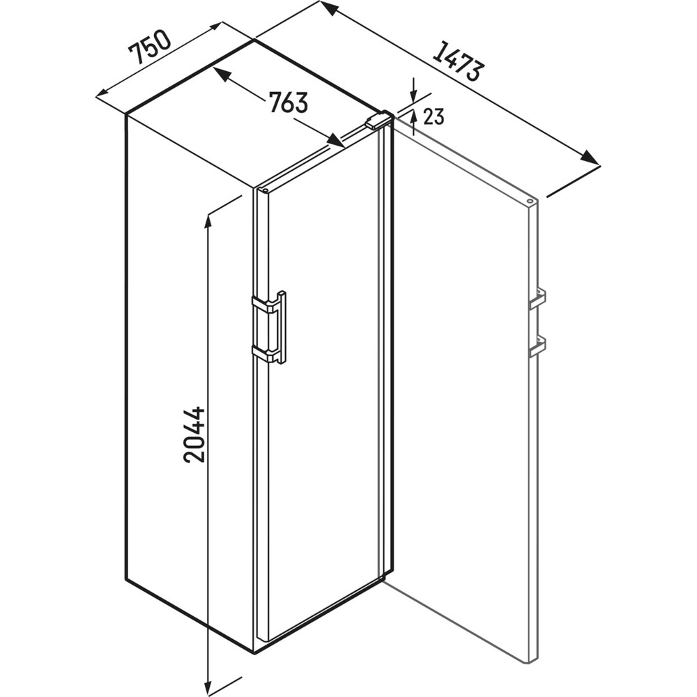 Винна шафа Liebherr WSbli 7731 - изображение 9