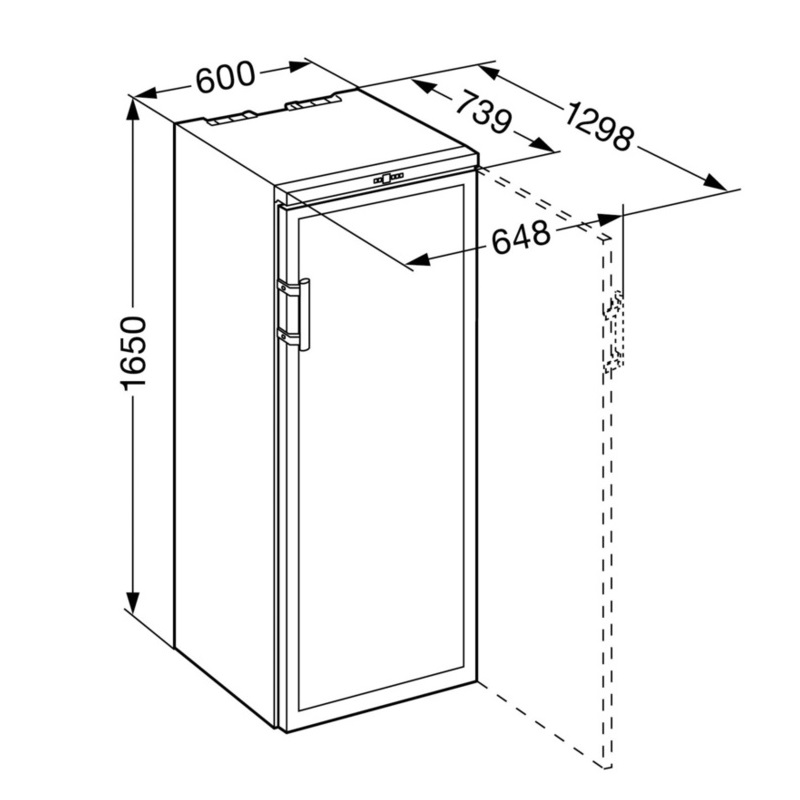 Винна шафа Liebherr WTb 4212 - изображение 4