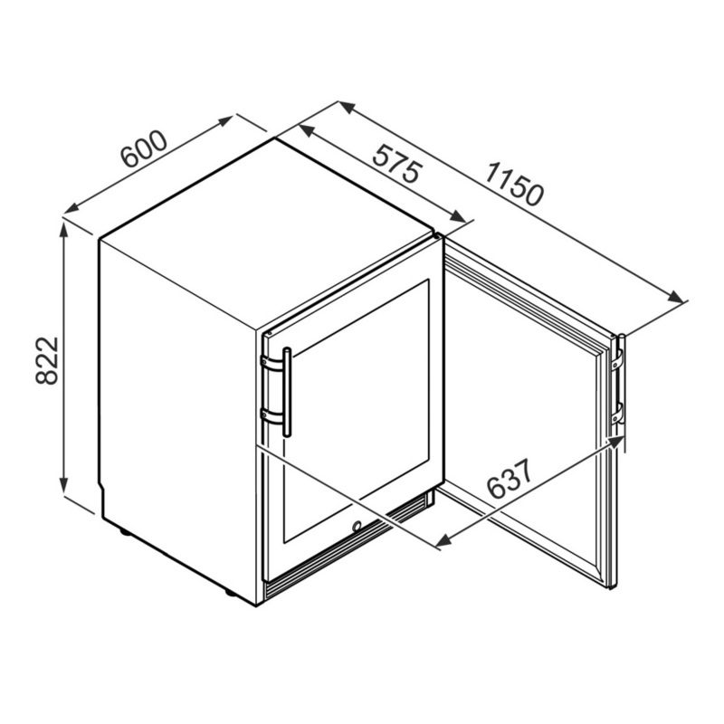 Винный шкаф Liebherr WTes 1672 - изображение 7