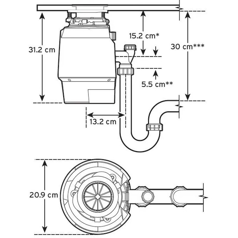 Подрібнювач відходів InSinkErator Premium 700 - изображение 12