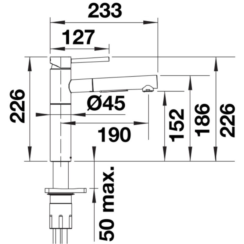 Кухонный смеситель Blanco ALTA-S II (527549) - изображение 3