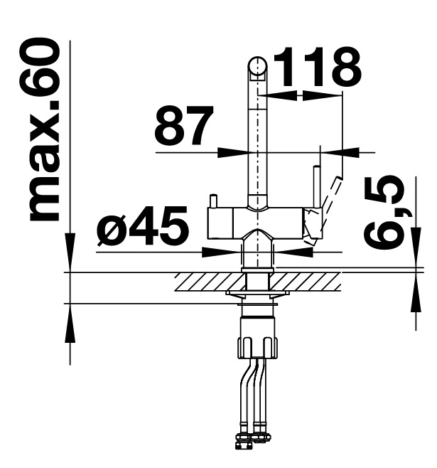 Кухонный смеситель Blanco FONTAS II (523135) - изображение 3