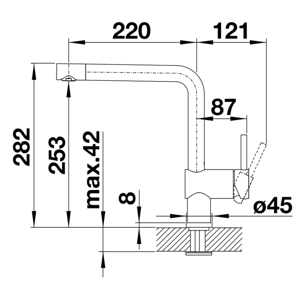 Кухонный смеситель Blanco LINUS (526149) - изображение 2