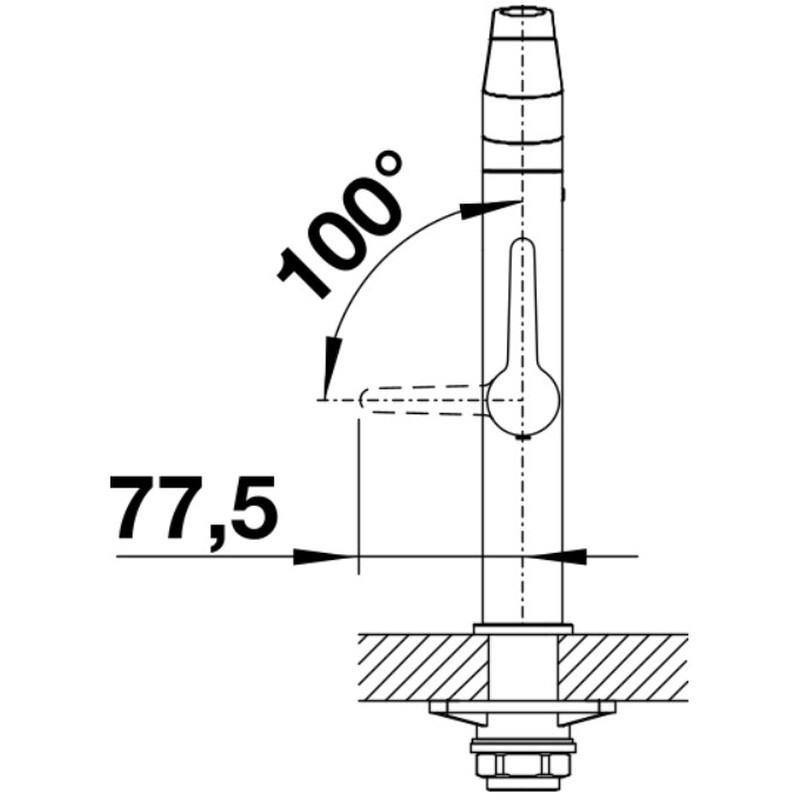 Кухонний змішувач Blanco PANERA-S (521547) - изображение 16