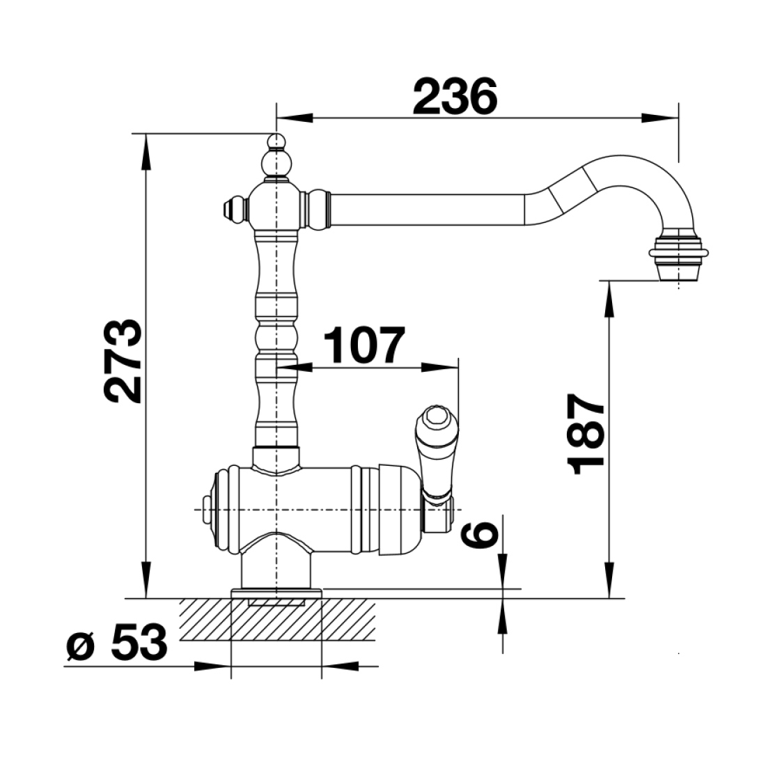 Кухонний змішувач Blanco TRADON (515990) - изображение 3