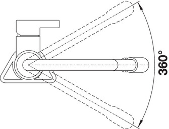 Кухонний змішувач Blanco VIU-S (524813) - изображение 7