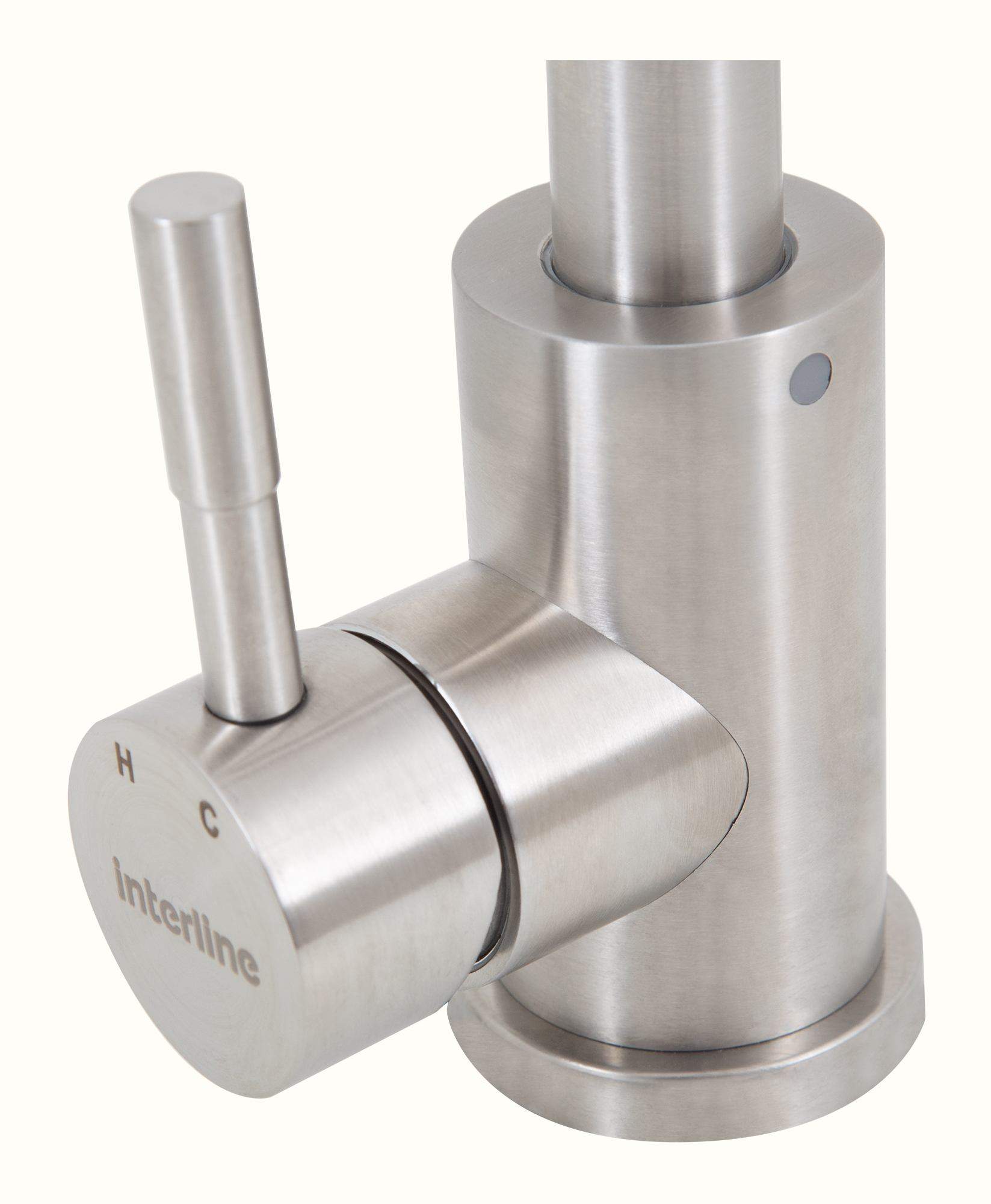 Кухонний змішувач InterLine ANGLE sateen - изображение 2