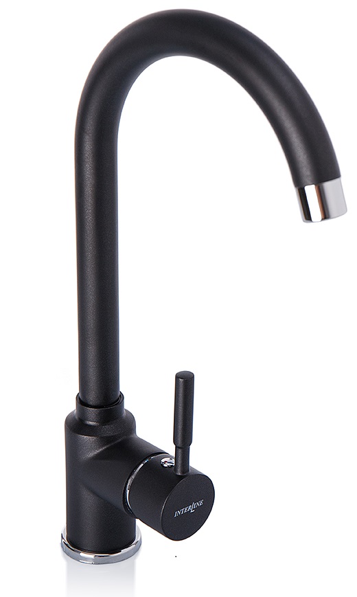 Кухонний змішувач InterLine Tango black - изображение 2