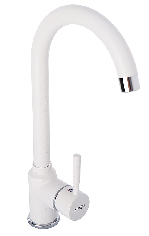Кухонний змішувач InterLine Tango white - изображение 2