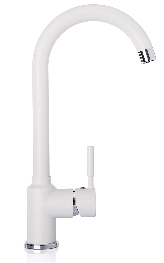 Кухонний змішувач InterLine Tango white - изображение 1