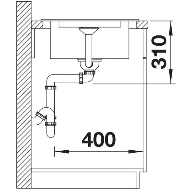 Кухонная мойка Blanco ADIRA 45 S (527589) - изображение 6