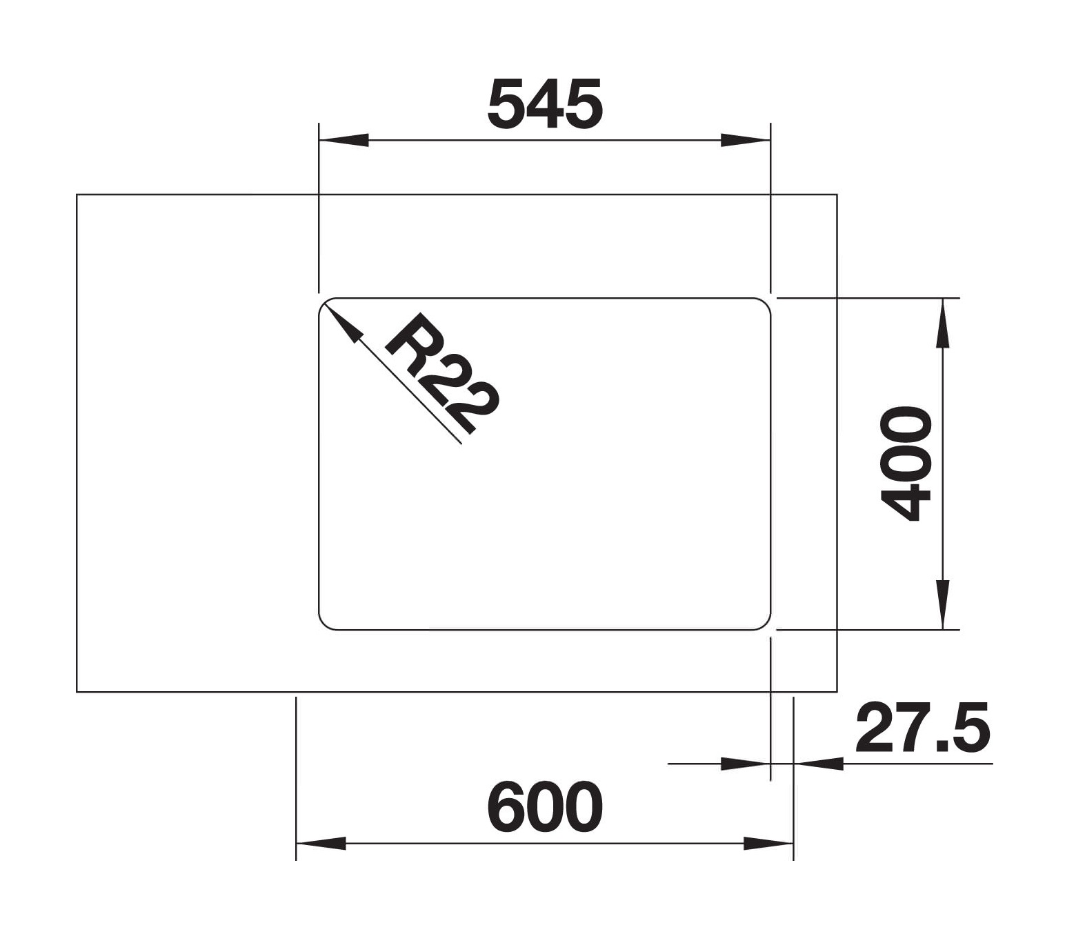 Кухонная мойка Blanco ANDANO 340/180-U (522977) - изображение 4