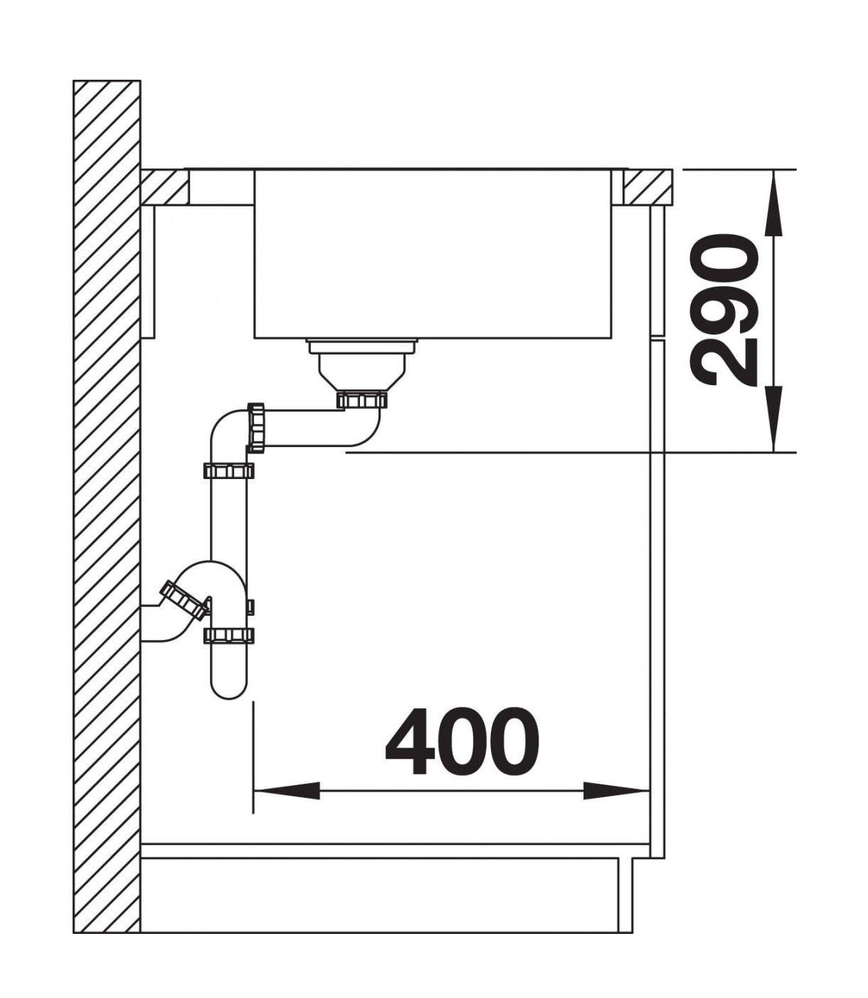 Кухонная мойка Blanco ANDANO 500/180-U (522991) - изображение 6
