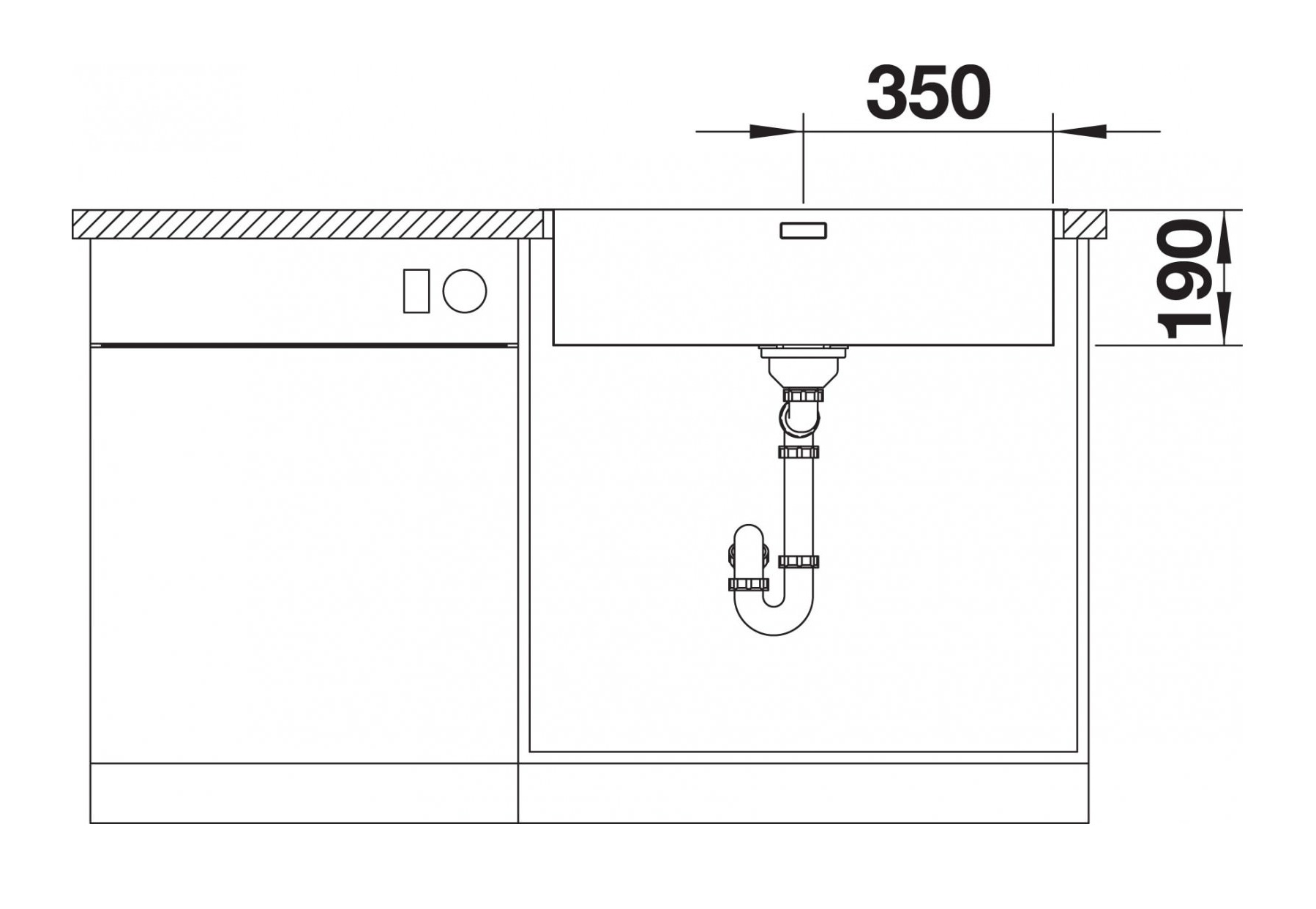 Кухонна мийка Blanco ANDANO 700-U (522971) - изображение 5