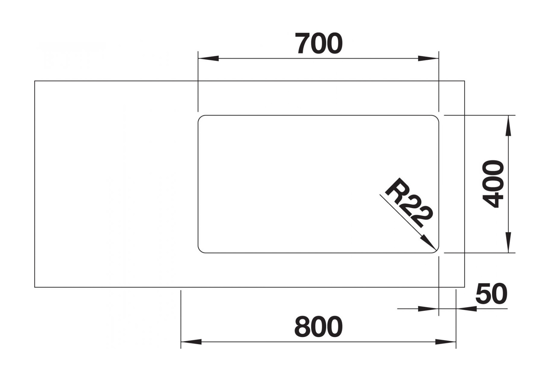Кухонна мийка Blanco ANDANO 700-U (522971) - изображение 4