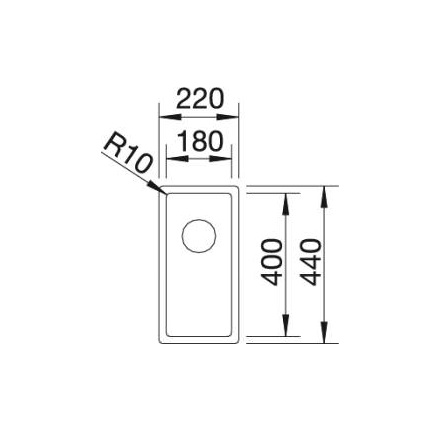 Кухонна мийка Blanco CLARON 180-IF (521564) - изображение 3