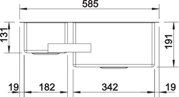 Кухонная мойка Blanco CLARON 340/180-IF (521607) - изображение 5