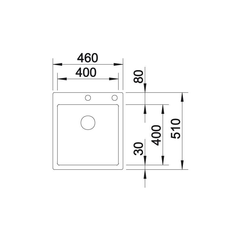 Кухонная мойка Blanco CLARON 400-IF/A Durinox (523392) - изображение 3