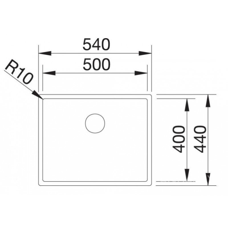 Кухонная мойка Blanco CLARON 500-IF Durinox (523390) - изображение 4