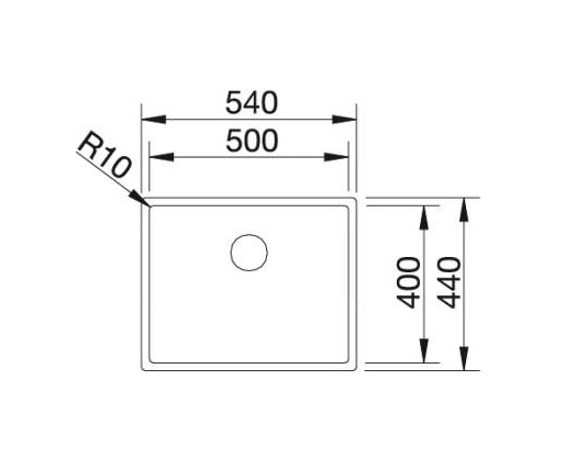 Кухонна мийка Blanco CLARON 500-U (521577) - изображение 3