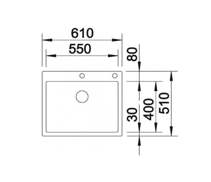 Кухонная мойка Blanco CLARON 550-IF/A (521639) - изображение 4