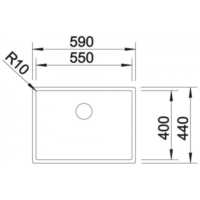 Кухонная мойка Blanco CLARON 550-IF (521578) - изображение 3