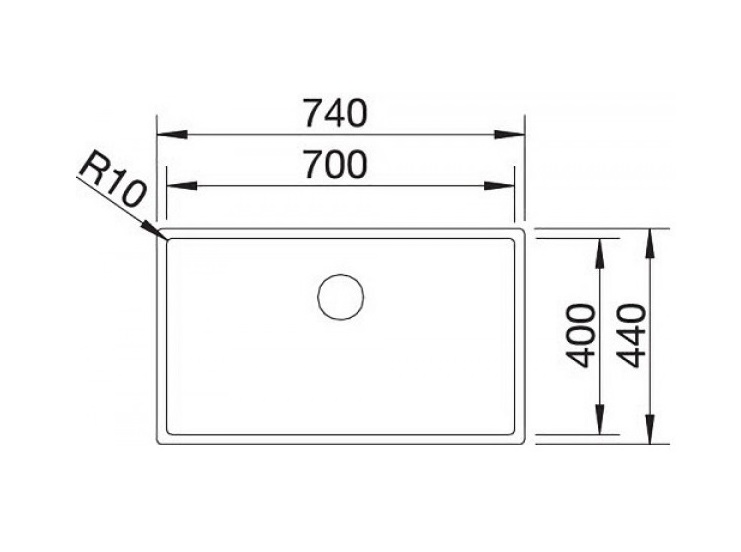 Кухонна мийка Blanco CLARON 700-U (521581) - изображение 4
