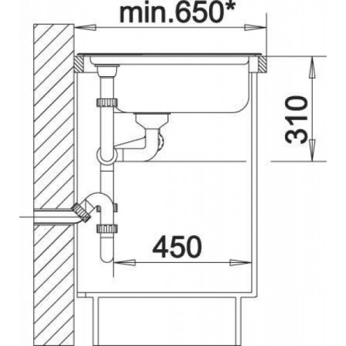Кухонна мийка Blanco DELTA-IF (523667) - изображение 5