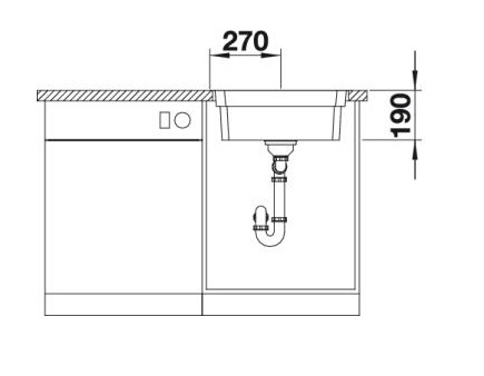 Кухонная мойка Blanco ETAGON 500-IF/A (521748) - изображение 7