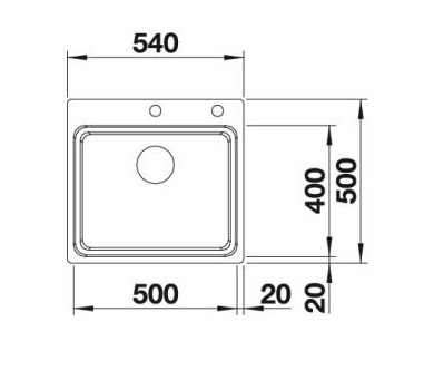 Кухонная мойка Blanco ETAGON 500-IF/A (521748) - изображение 6