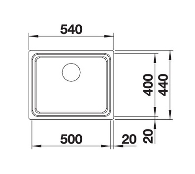 Кухонная мойка Blanco ETAGON 500-IF (521840) - изображение 7