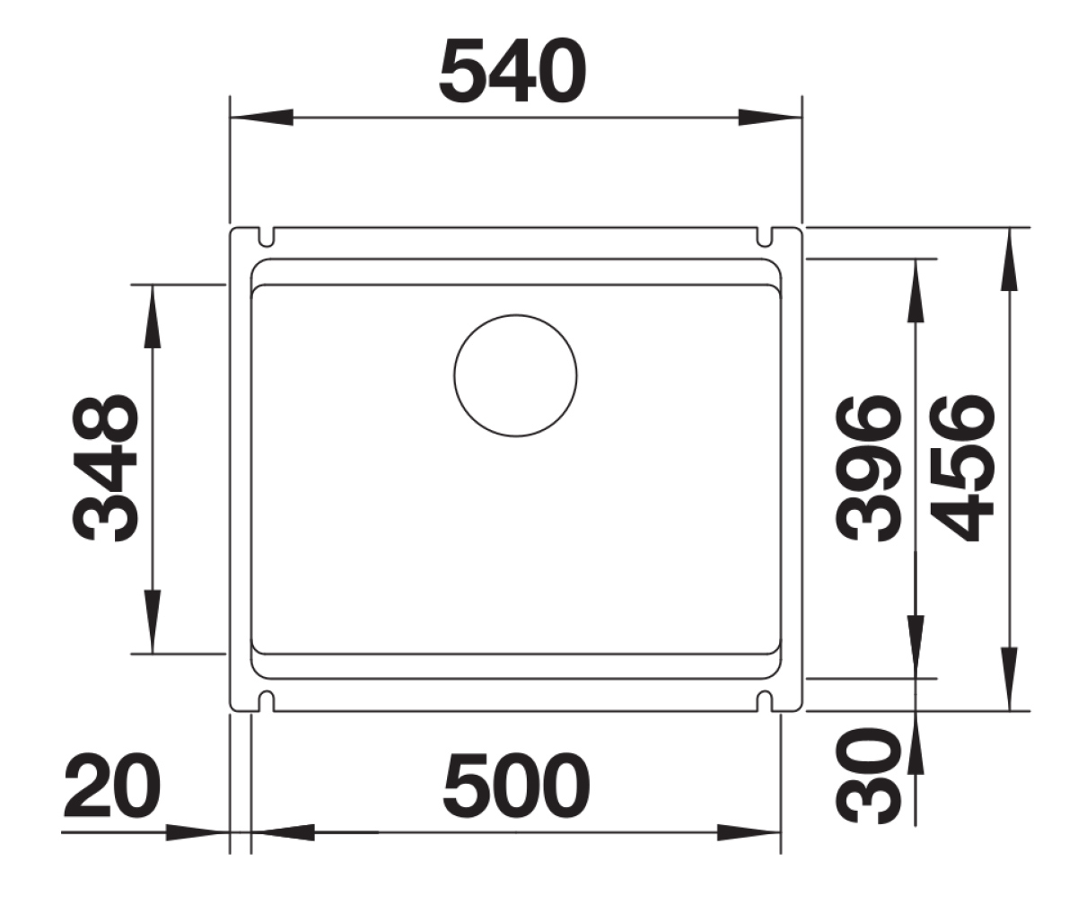 Кухонна мийка Blanco ETAGON 500-U (525154) - изображение 2