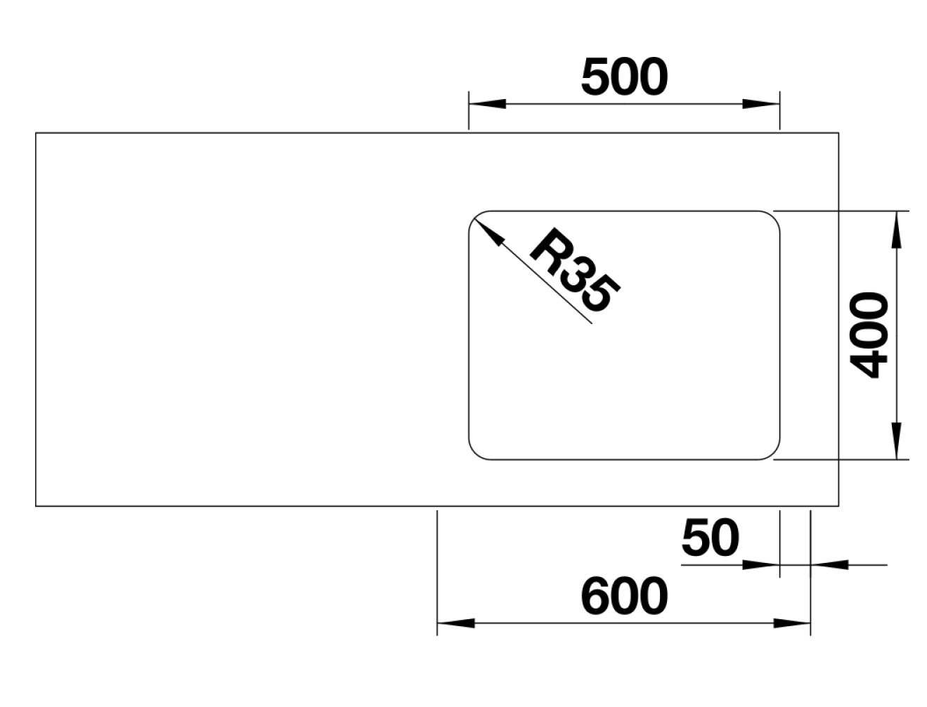 Кухонна мийка Blanco ETAGON 500-U (521841) - изображение 6