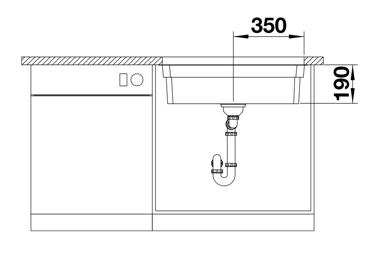 Кухонна мийка Blanco ETAGON 700-U (524270) - изображение 7