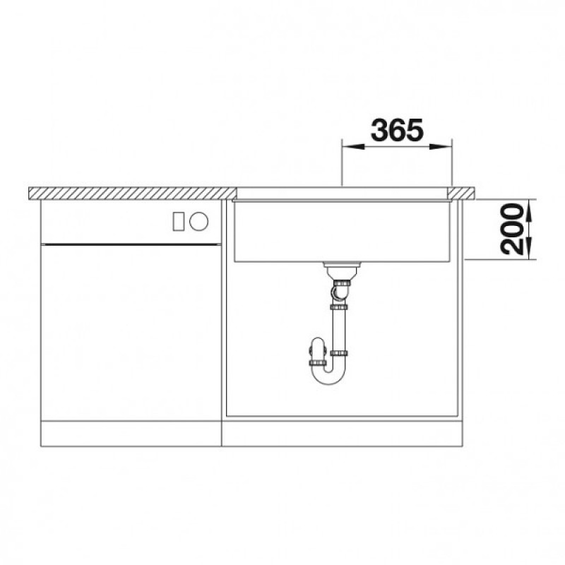 Кухонна мийка Blanco ETAGON 700-U (527261) - изображение 5