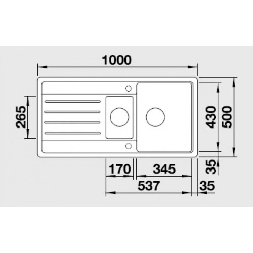 Кухонна мийка Blanco LEGRA 6S (522212) - изображение 4