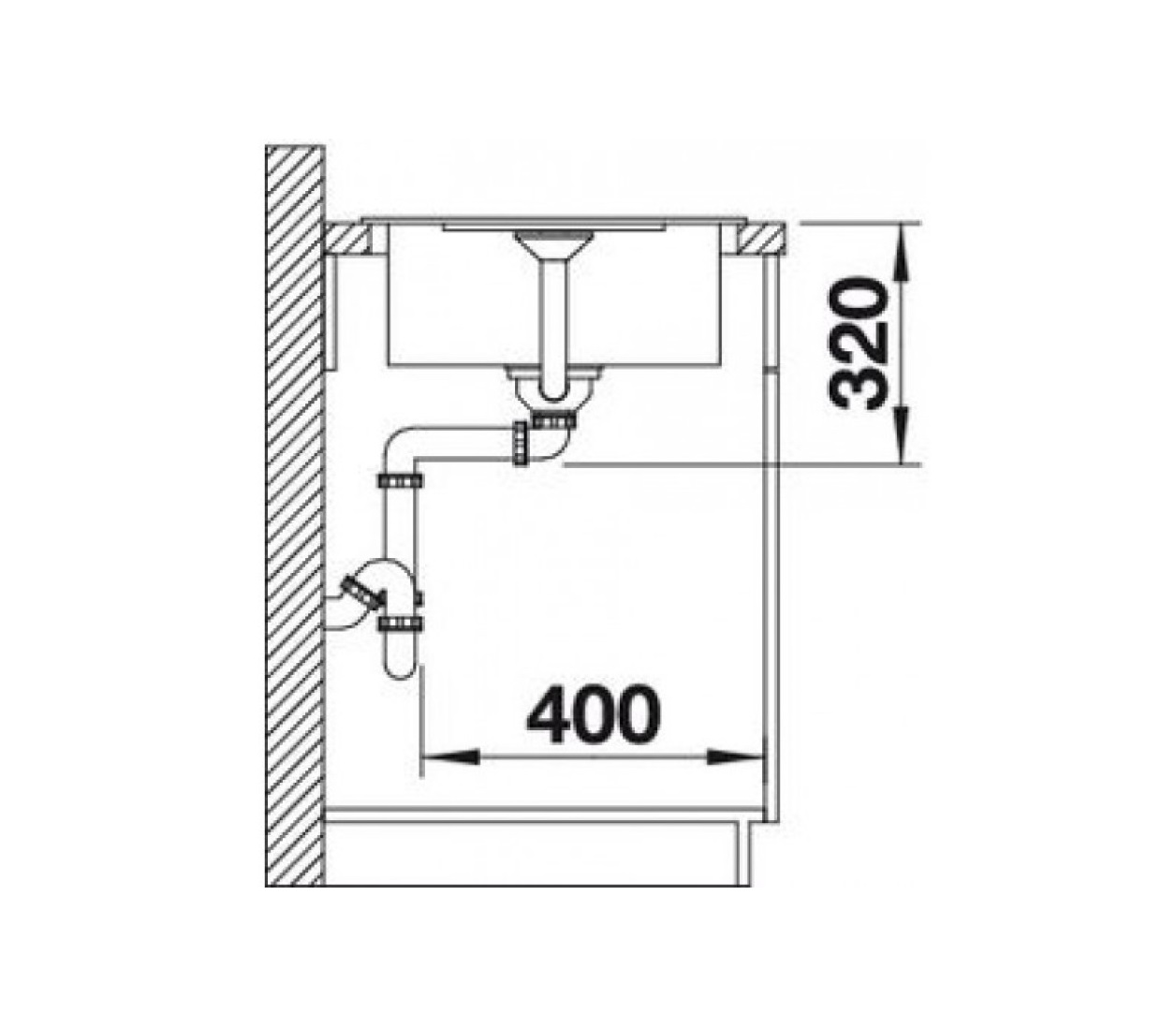 Кухонна мийка Blanco METRA 45S Compact (519576) - изображение 8