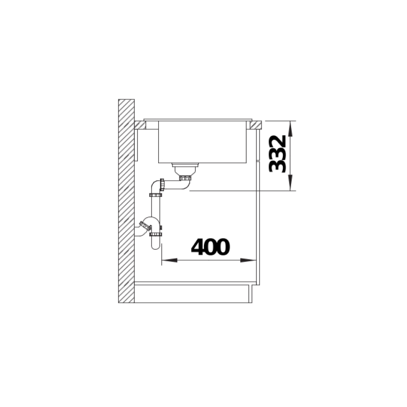Кухонная мойка Blanco NAYA 45 (525222) - изображение 5
