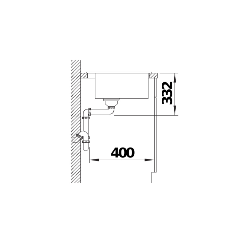 Кухонна мийка Blanco NAYA 5 (526578) - изображение 5