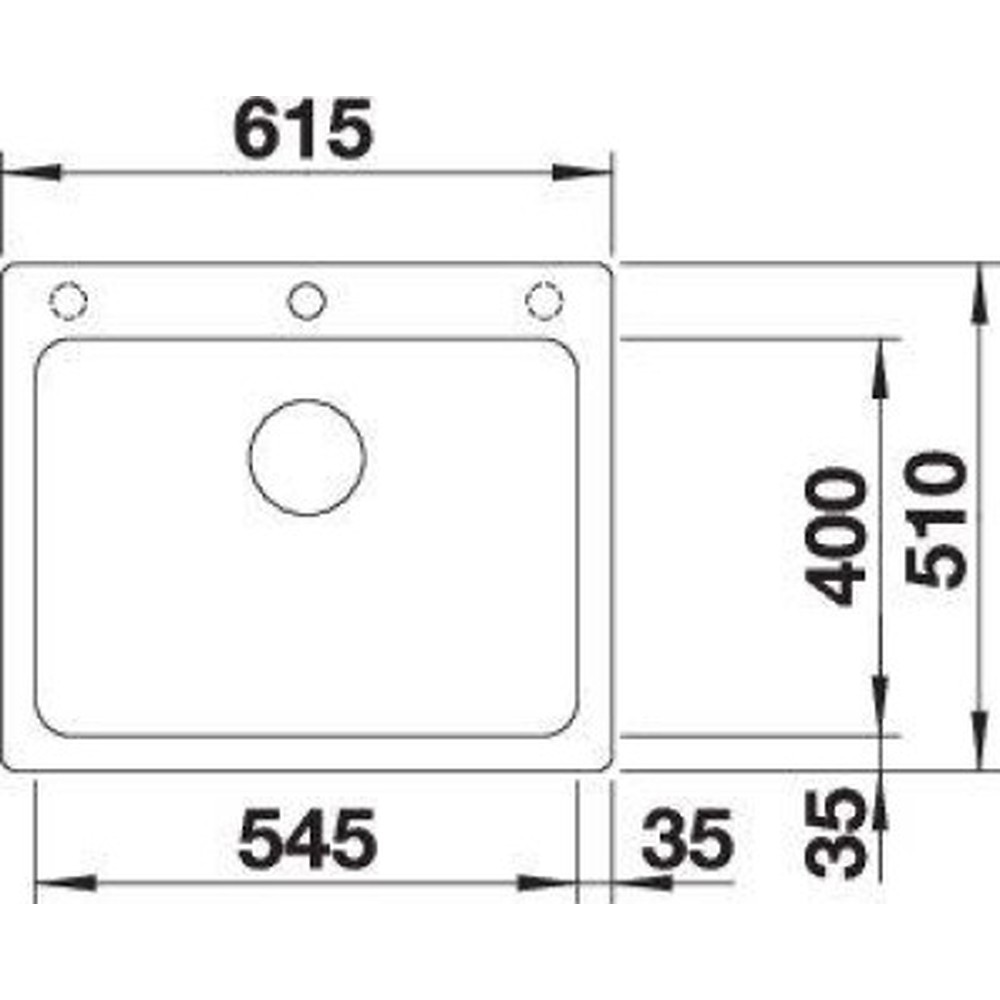 Кухонная мойка Blanco NAYA 6 (525941) - изображение 2