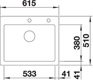Кухонна мийка Blanco PALONA 6 (524731) - изображение 6