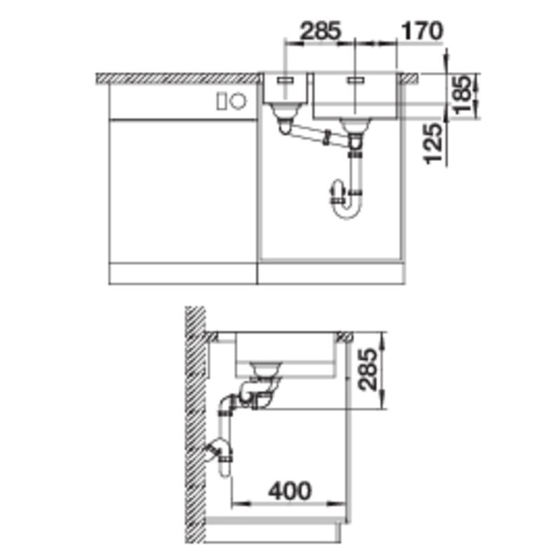 Кухонная мойка Blanco SOLIS 340/180-IF/A (526132) - изображение 3
