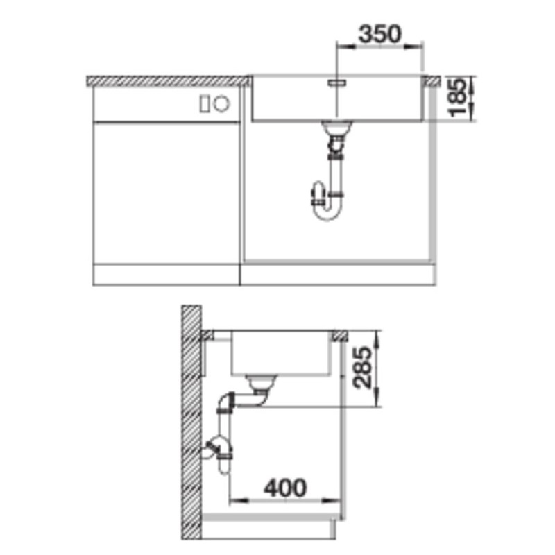 Кухонна мийка Blanco SOLIS 700-IF/A (526127) - изображение 3