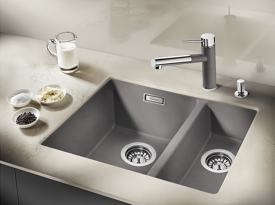 Кухонная мойка Blanco SUBLINE 340/160-U L (523549) - изображение 2