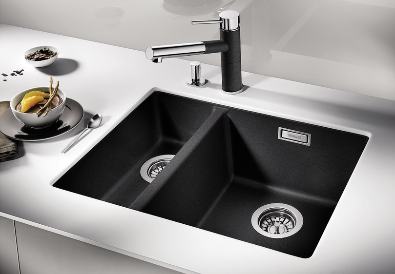 Кухонна мийка Blanco SUBLINE 340/160-U R (523558) - изображение 2