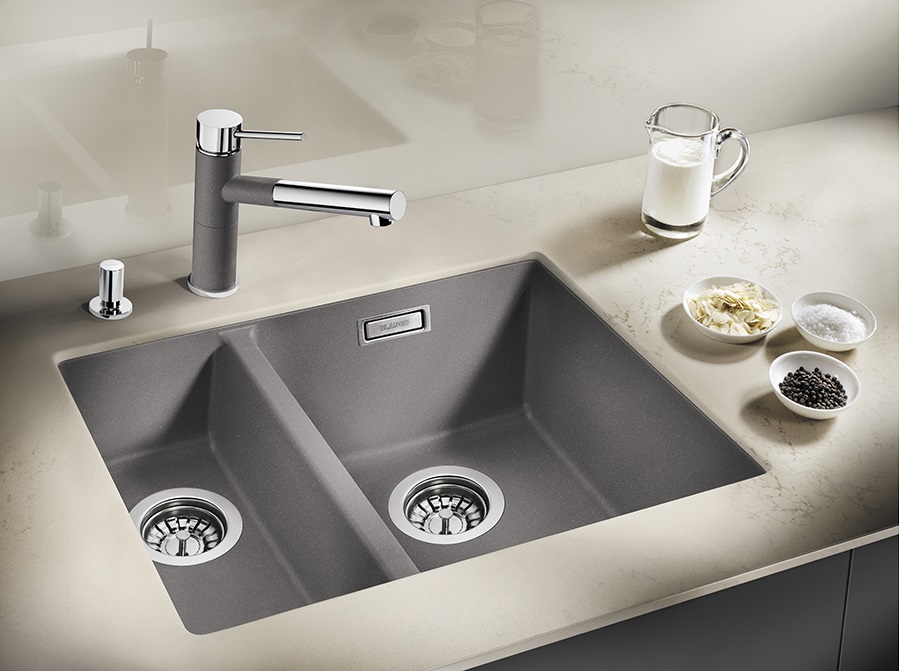 Кухонна мийка Blanco SUBLINE 340/160-U R (523559) - изображение 2