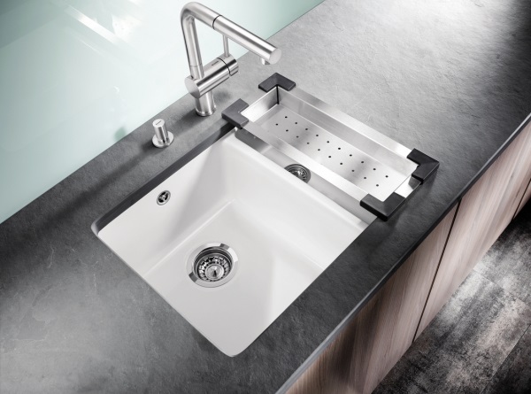 Кухонна мийка Blanco SUBLINE 350/150-U (523741) - изображение 2