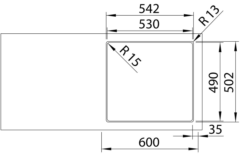 Кухонна мийка Blanco SUPRA 500-IF/A R12 (526355) - изображение 5