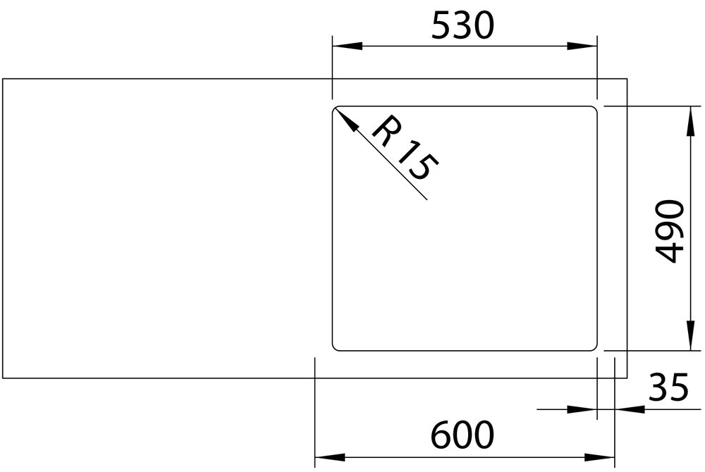 Кухонна мийка Blanco SUPRA 500-IF/A R12 (526355) - изображение 4